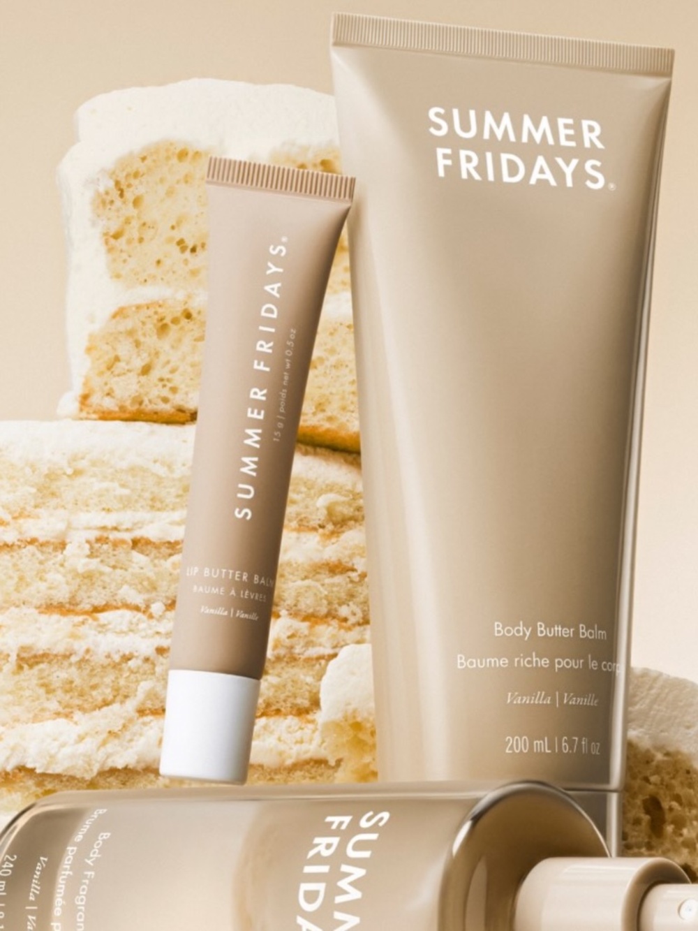 NWT Summer Friday’s Lip Butter Balm in Vanilla